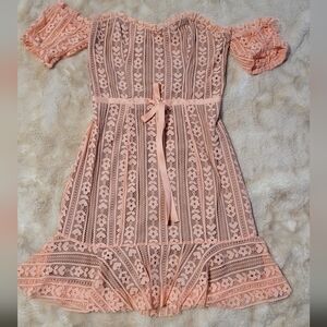FLL Lace Mini Dress